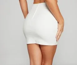 Windsor. Ring The Alarm Mini Skirt -Formal Dresses Online Shop 06401 0318 3