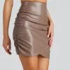 Windsor. Night-Out Ready Ruched Mini Skirt -Formal Dresses Online Shop 06401 0382 2