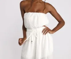 Windsor. Sleeveless Dotted Wide Leg Jumpsuit -Formal Dresses Online Shop 06402 0262 3