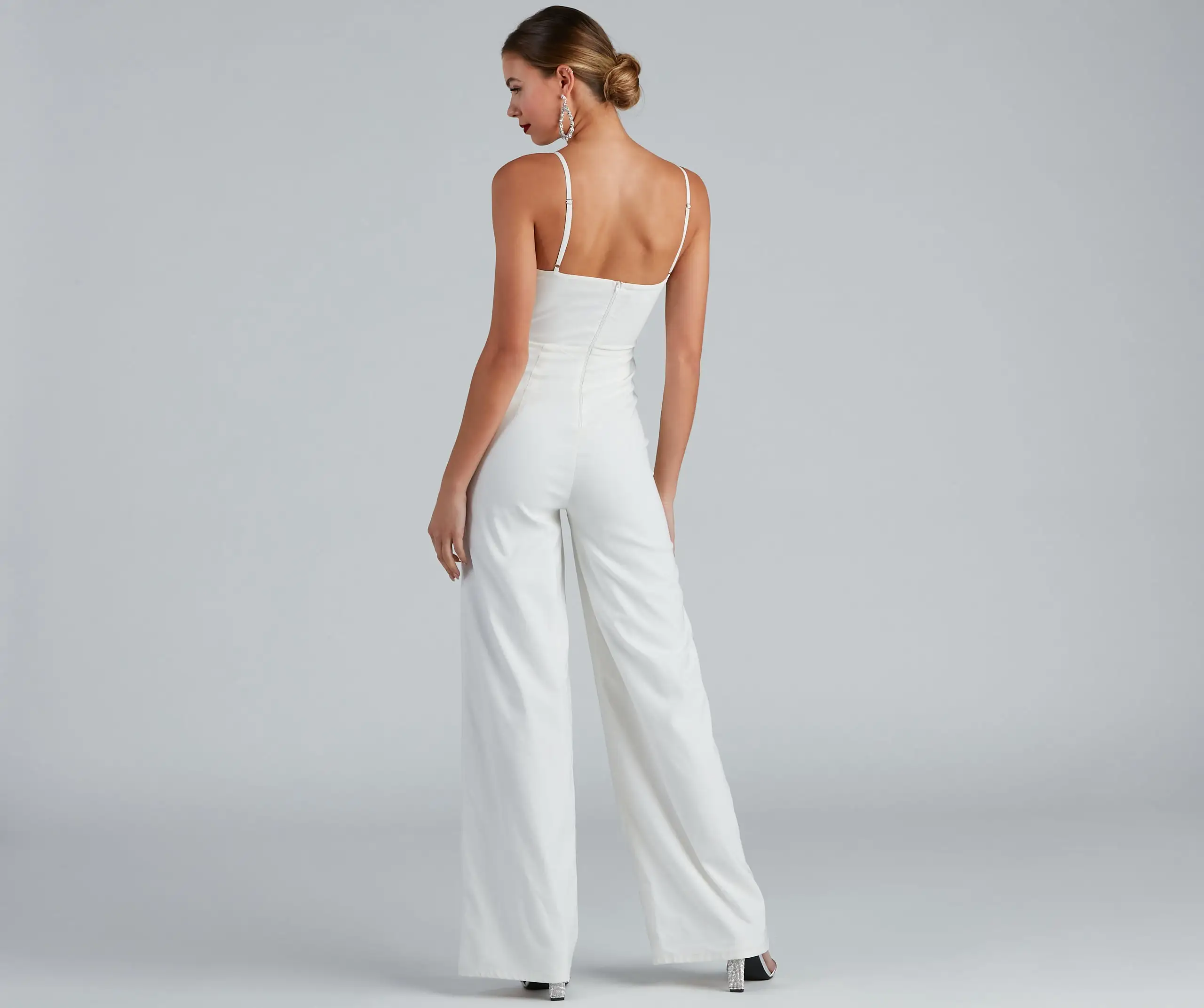 Windsor. Fresh 'Fit Lattice Front Jumpsuit 4 Windsor. Fresh 'Fit Lattice Front Jumpsuit - Image 2