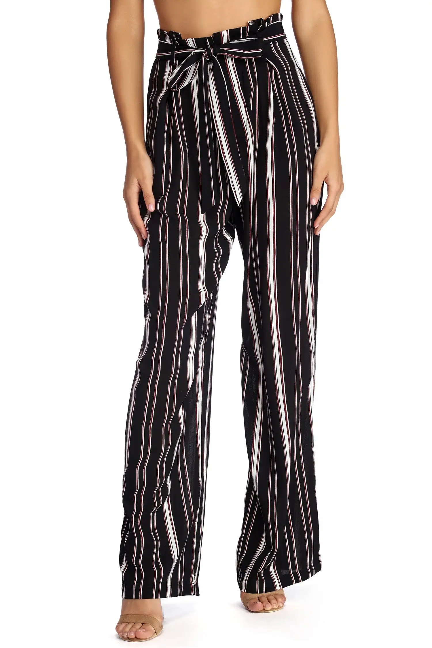 Windsor. Set In Stripes Straight Leg Pants 3 Windsor. Set In Stripes Straight Leg Pants