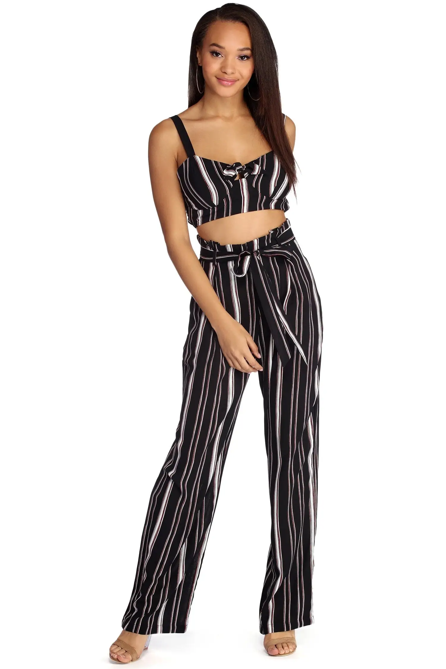 Windsor. Set In Stripes Straight Leg Pants 4 Windsor. Set In Stripes Straight Leg Pants - Image 2