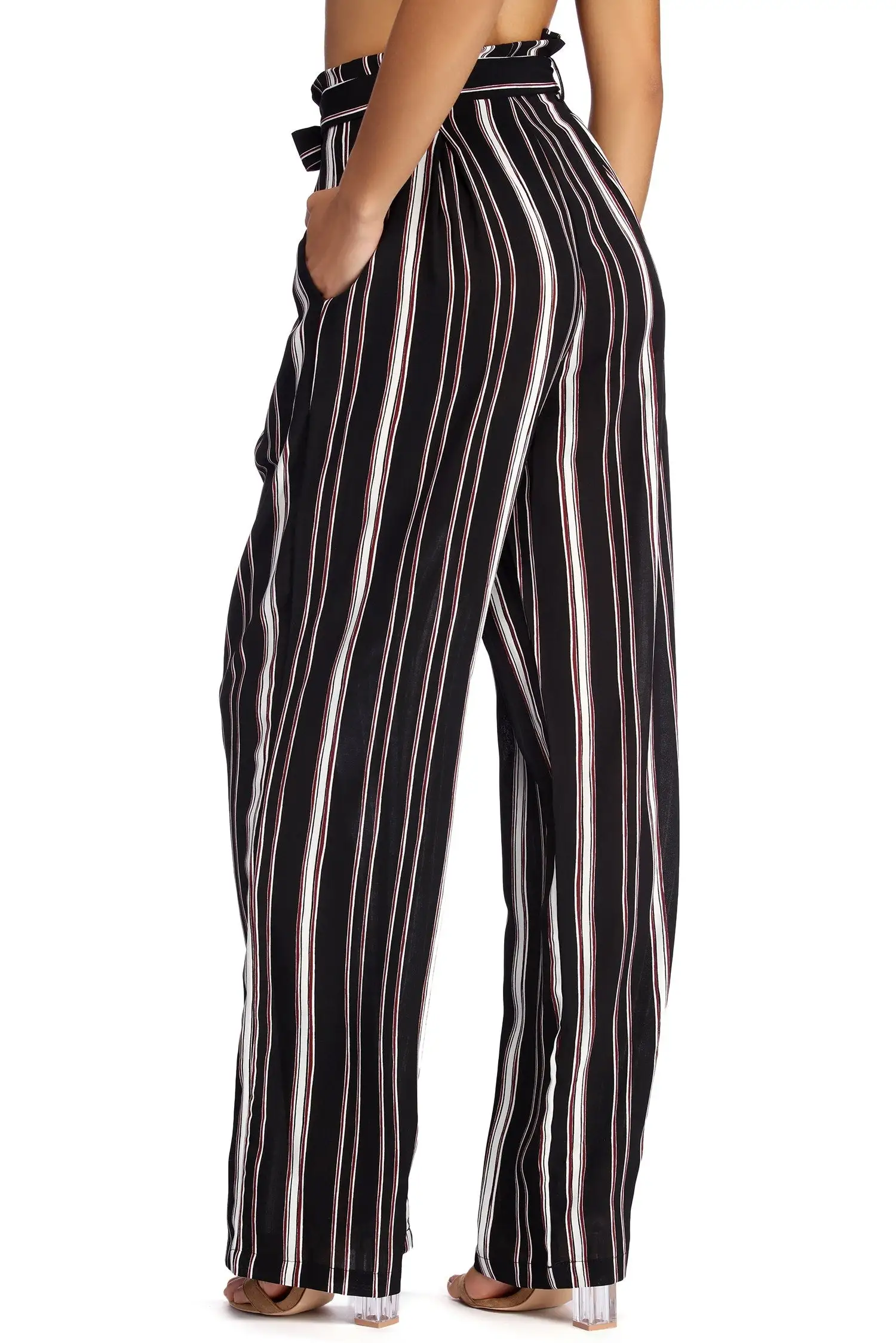 Windsor. Set In Stripes Straight Leg Pants 5 Windsor. Set In Stripes Straight Leg Pants - Image 3
