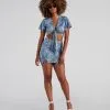 Windsor. Island-Ready Printed Mini Skirt 2 Windsor. Island-Ready Printed Mini Skirt -Formal Dresses Online Shop 06501 0634 2
