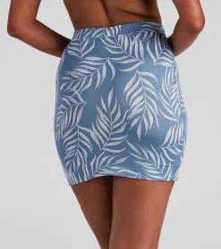Windsor. Island-Ready Printed Mini Skirt 9 Windsor. Island-Ready Printed Mini Skirt -Formal Dresses Online Shop 06501 0634 4