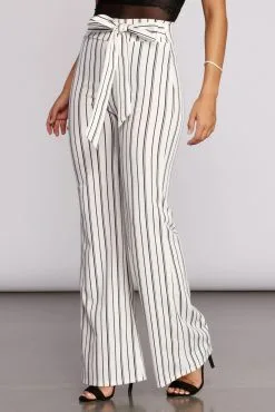 Windsor. Social Ladder Striped Pants -Formal Dresses Online Shop 06502 0002 1