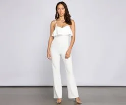 Windsor. Iconic Sophistication Sleeveless Jumpsuit