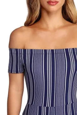 Windsor. Summer In Stripes Jumpsuit -Formal Dresses Online Shop 06502 2196 4