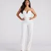 Windsor. Such A Chic Vibe Strapless Jumpsuit -Formal Dresses Online Shop 06502 2336 1