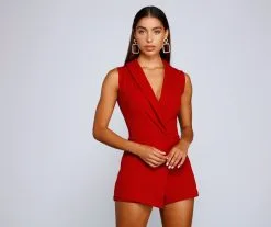 Windsor. Elevated Chic Blazer Romper