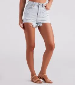 Windsor. Remy High-Rise Cut-Off Shorts By Windsor Denim 9 Windsor. Remy High-Rise Cut-Off Shorts By Windsor Denim -Formal Dresses Online Shop 06603 0245 1