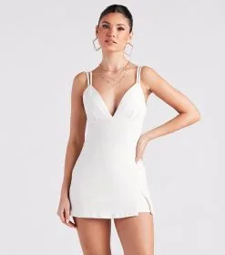 Windsor. Summer Style Icon Denim Skort Romper