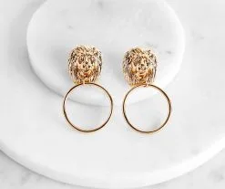 Windsor. Lion Door Knocker Earrings 5 Windsor. Lion Door Knocker Earrings -Formal Dresses Online Shop 07001 0067 6 c8fab18d 0e15 4659 82ad 294dd50ef980