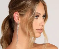 Windsor. Sparkle And Delight Duster Earrings