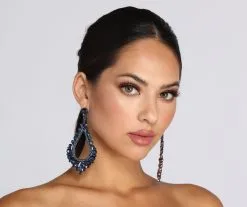 Windsor. Teardrops On My Drop Earrings