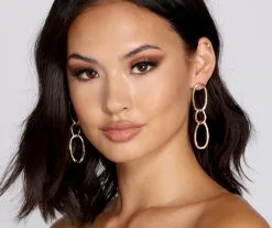 Windsor. Chain Link Earrings