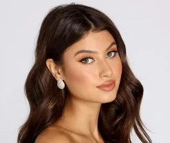 Windsor. Rain Or Shine Rhinestone Stud Earrings