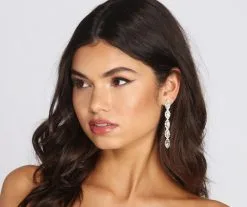 Windsor. One Last Touch Marquise Duster Earrings