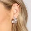 Windsor. Butterfly Fly Away Cubic Zirconia Studs -Formal Dresses Online Shop 07001 0360 1 14d4d085 6deb 4159 a646 4a2d5ab47de3