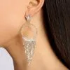Windsor. O-Ring Cubic Zirconia Fringe Earrings -Formal Dresses Online Shop 07001 0364 1 b3f0b050 f5a7 4916 beb9 dfe760407030