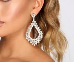 Windsor. Have It All Chandelier Rhinestone Earrings