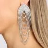 Windsor. Super Swag Duster Rhinestone Earrings -Formal Dresses Online Shop 07001 0378 1