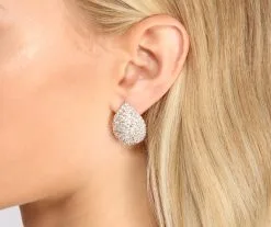 Windsor. Rain Or Shine Rhinestone Stud Earrings -Formal Dresses Online Shop 07001 0399 1