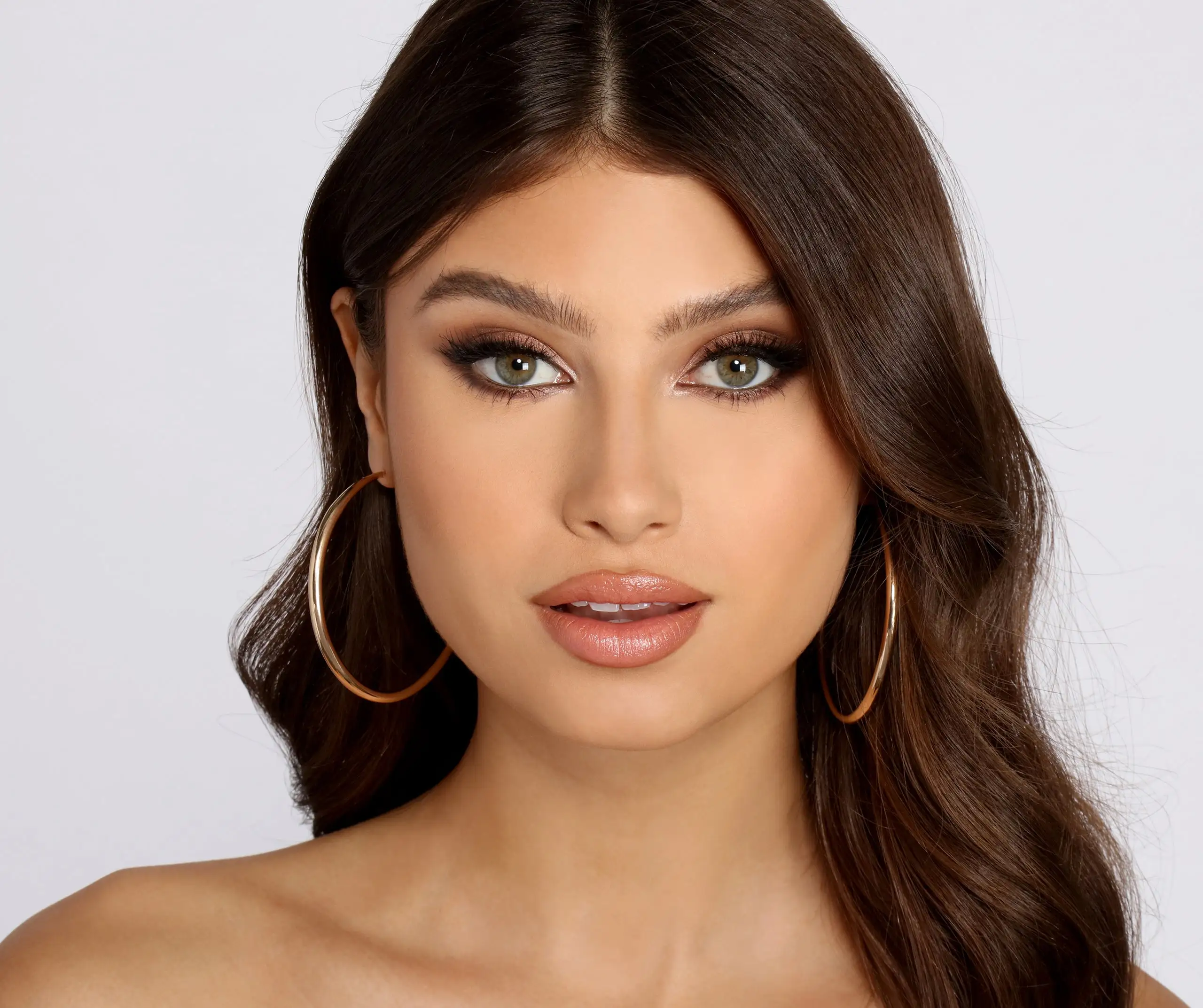 Windsor. Keep It Sleek Tube Hoop Earrings 3 Windsor. Keep It Sleek Tube Hoop Earrings