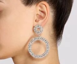 Windsor. Gleaming Beauty Rhinestone Earrings