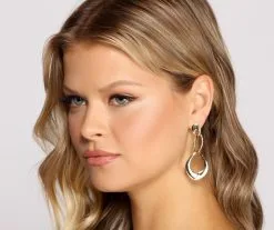 Windsor. Encircled In Glamour Dangle Earrings