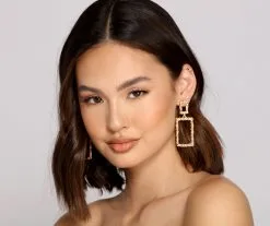 Windsor. Fabulous And Chic Door Knocker Earrings