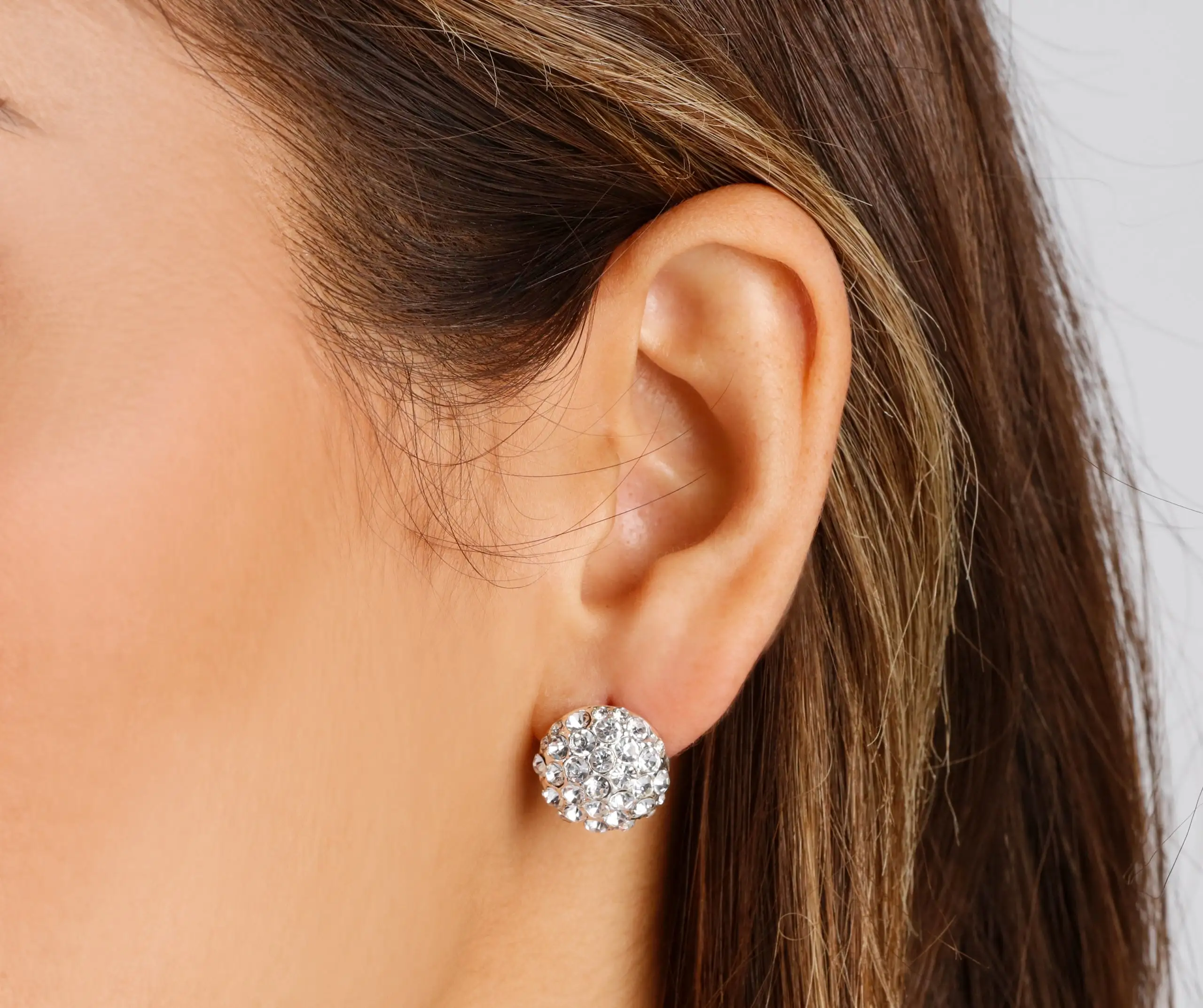 Windsor. Classy And Chic Rhinestone Earrings Set 4 Windsor. Classy And Chic Rhinestone Earrings Set - Image 2