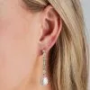Windsor. So Luxe Rhinestone Linear Teardrop Earrings -Formal Dresses Online Shop 07001 0967 1