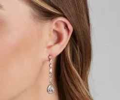 Windsor. So Luxe Rhinestone Linear Teardrop Earrings -Formal Dresses Online Shop 07001 0968 2 3ef3c47f 9f2e 4961 bf81 13251d5ecda1