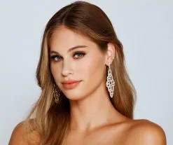 Windsor. Turn Up The Shine Chandelier Earrings