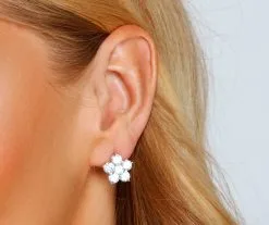 Windsor. Floral Bloom Cubic Zirconia Studs -Formal Dresses Online Shop 07001 1003 2 a84f90ed 1325 4d27 84d4 b7ddd330774f