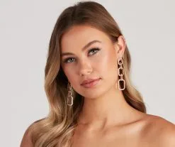 Windsor. Precious Gems Three Tier Earrings