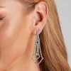 Windsor. Elegant Affair Rhinestone Chandelier Earrings