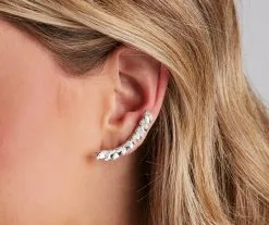 Windsor. Blitz Rhinestone Ear Crawlers