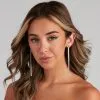 Windsor. Glams The Word Linear Earrings -Formal Dresses Online Shop 07001 1196 2 1