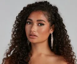 Windsor. So Gatsby Linear Chandelier Earrings