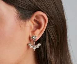 Windsor. Floral Passion Cubic Zirconia Earrings