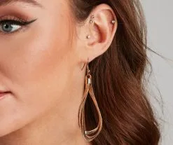 Windsor. A Little Bit Dramatic Teardrop Earrings