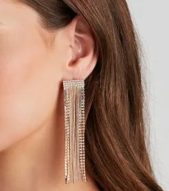Windsor. So Divine Fringe Statement Earrings -Formal Dresses Online Shop 07001 1282 2