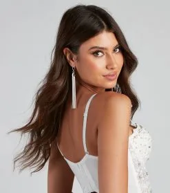 Windsor. She's Luxe Fringe Earrings