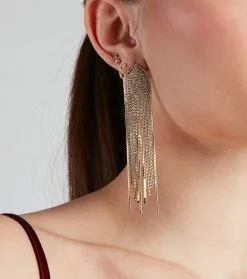 Windsor. Madam Of Glam Rhinestone Earrings -Formal Dresses Online Shop 07001 1335 2