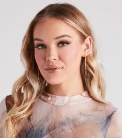 Windsor. Secretly Yours Rhinestone Earrings 10 Windsor. Secretly Yours Rhinestone Earrings -Formal Dresses Online Shop 07001 1391 3