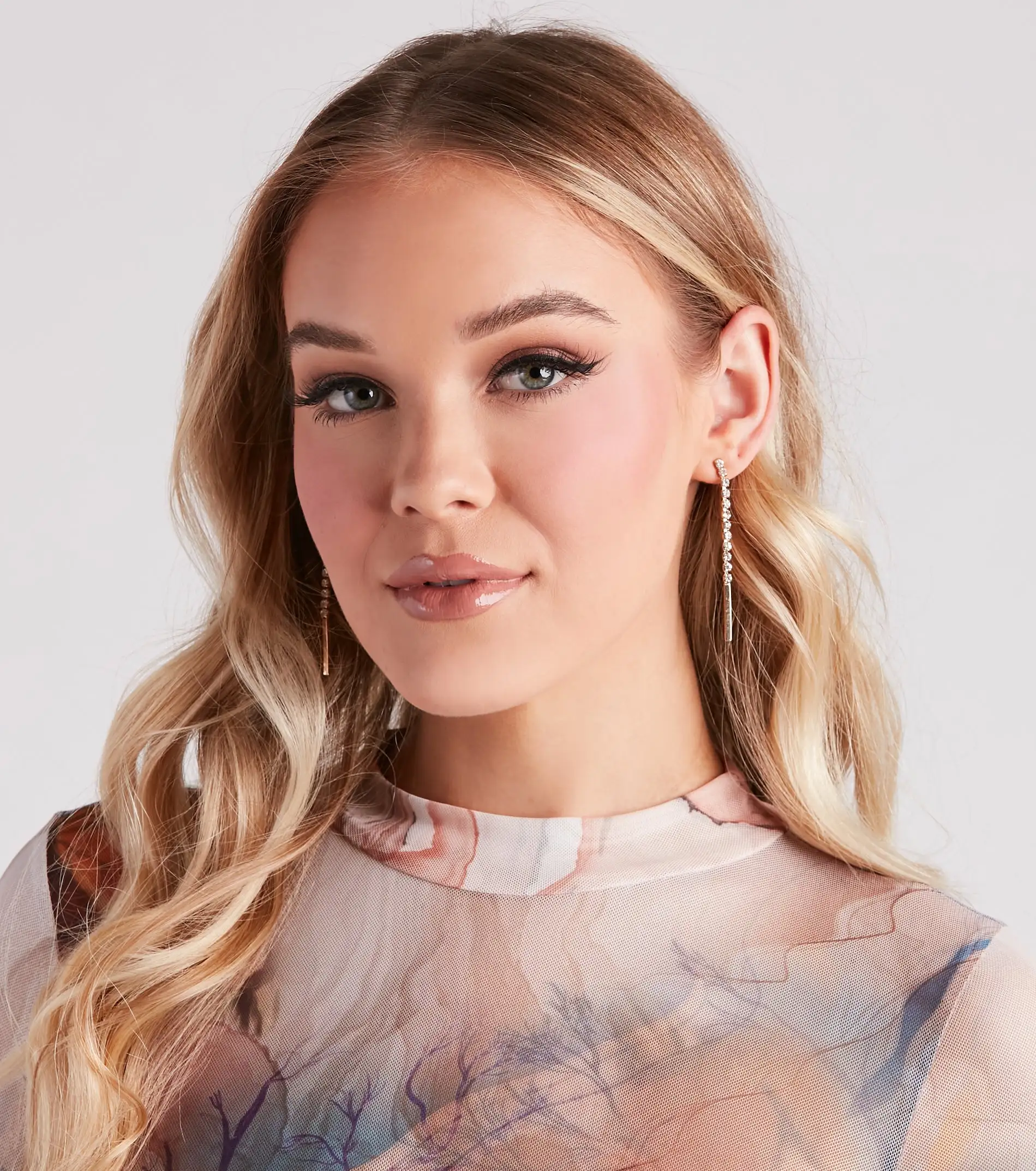 Windsor. Secretly Yours Rhinestone Earrings 5 Windsor. Secretly Yours Rhinestone Earrings - Image 3