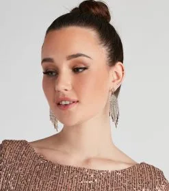 Windsor. Sparkle Princess Rhinestone Earrings