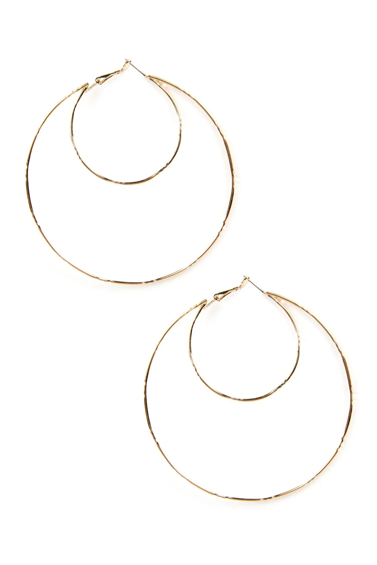Windsor. Double Hoop Earrings 4 Windsor. Double Hoop Earrings - Image 2